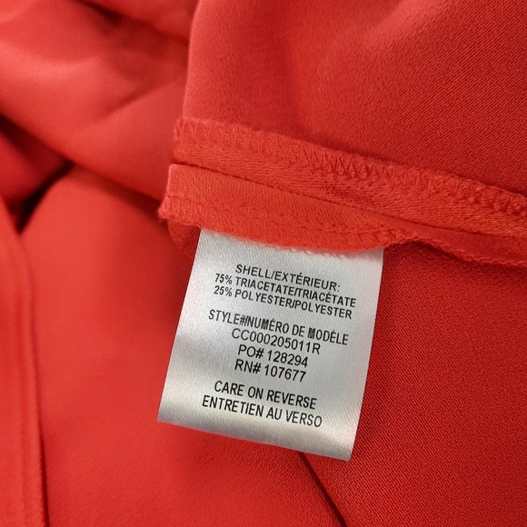 Alice + Olivia Harmon Camisole Top Women's Large Draped Cowl Neck Blouse - Picture 6 of 8